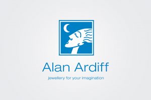 Alan Ardiff jewellery logo design