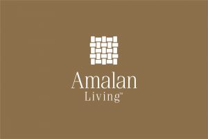 Amalan Living logo design