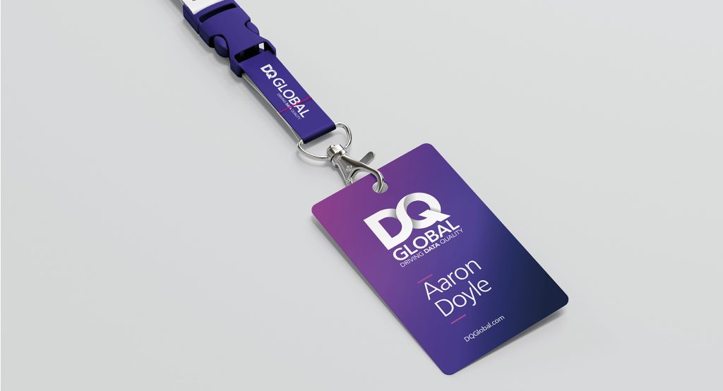 DQ Global B2B brand identity design by Design Minds