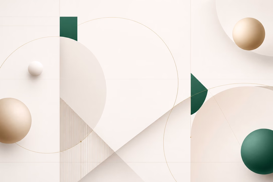 Abstract geometric brochure design concept illustration by Design Minds Dublin