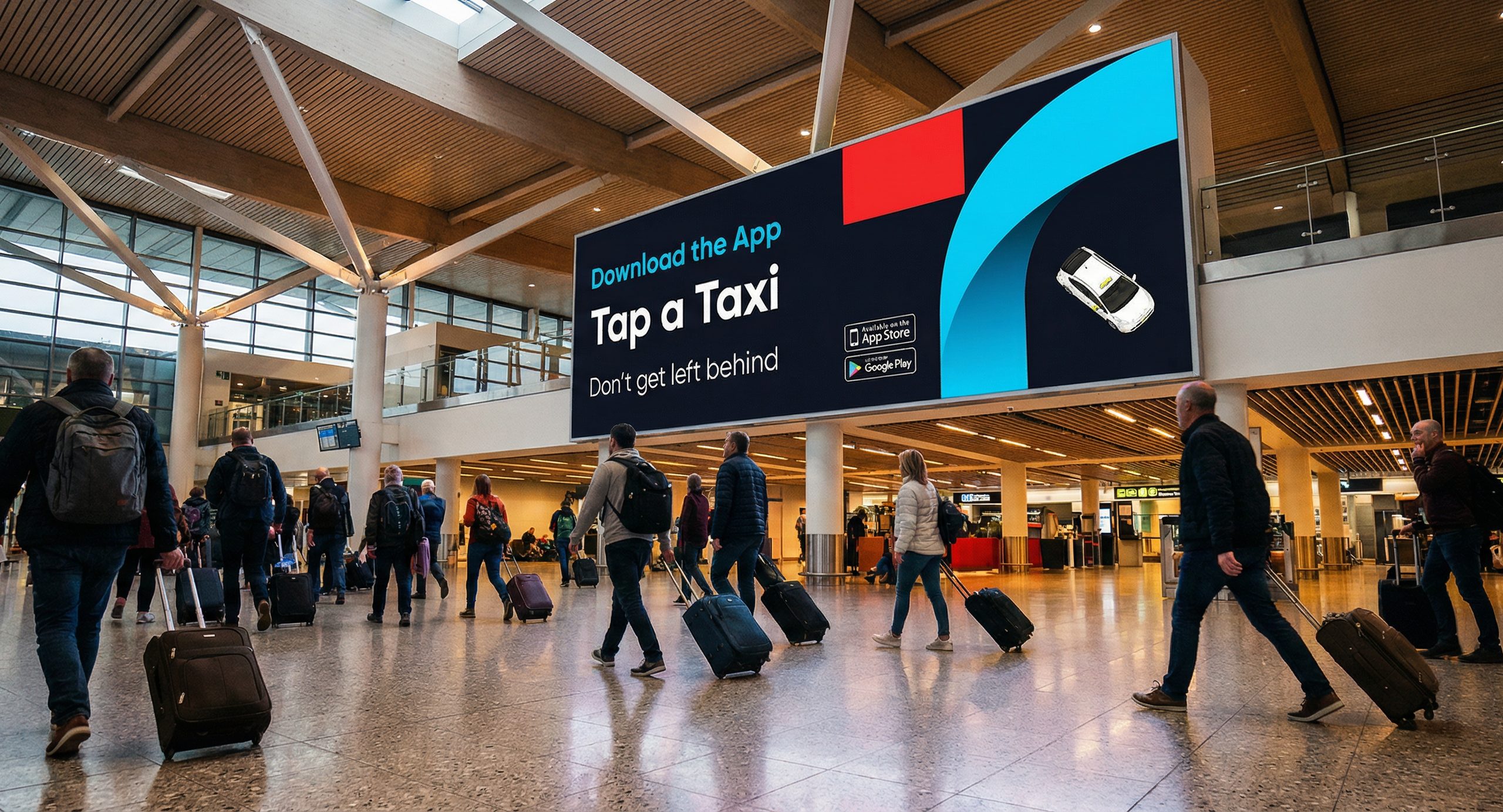 Tap a Taxi — brand work by Design Minds