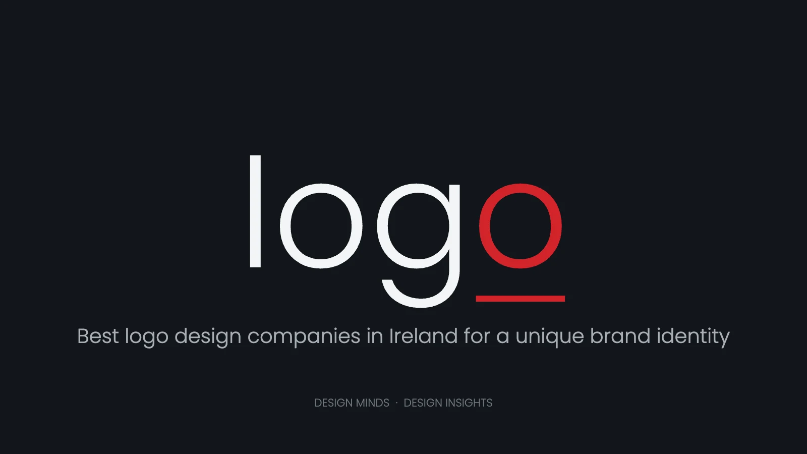 The word logo in white on a dark background with the final o highlighted in red